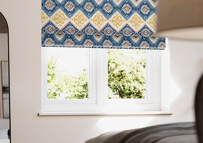 Navajo, Indigo - Roman Blind - Image 5